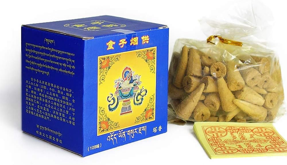 Tibetan Incense Cones for Meditation and Zen Aromatherapy