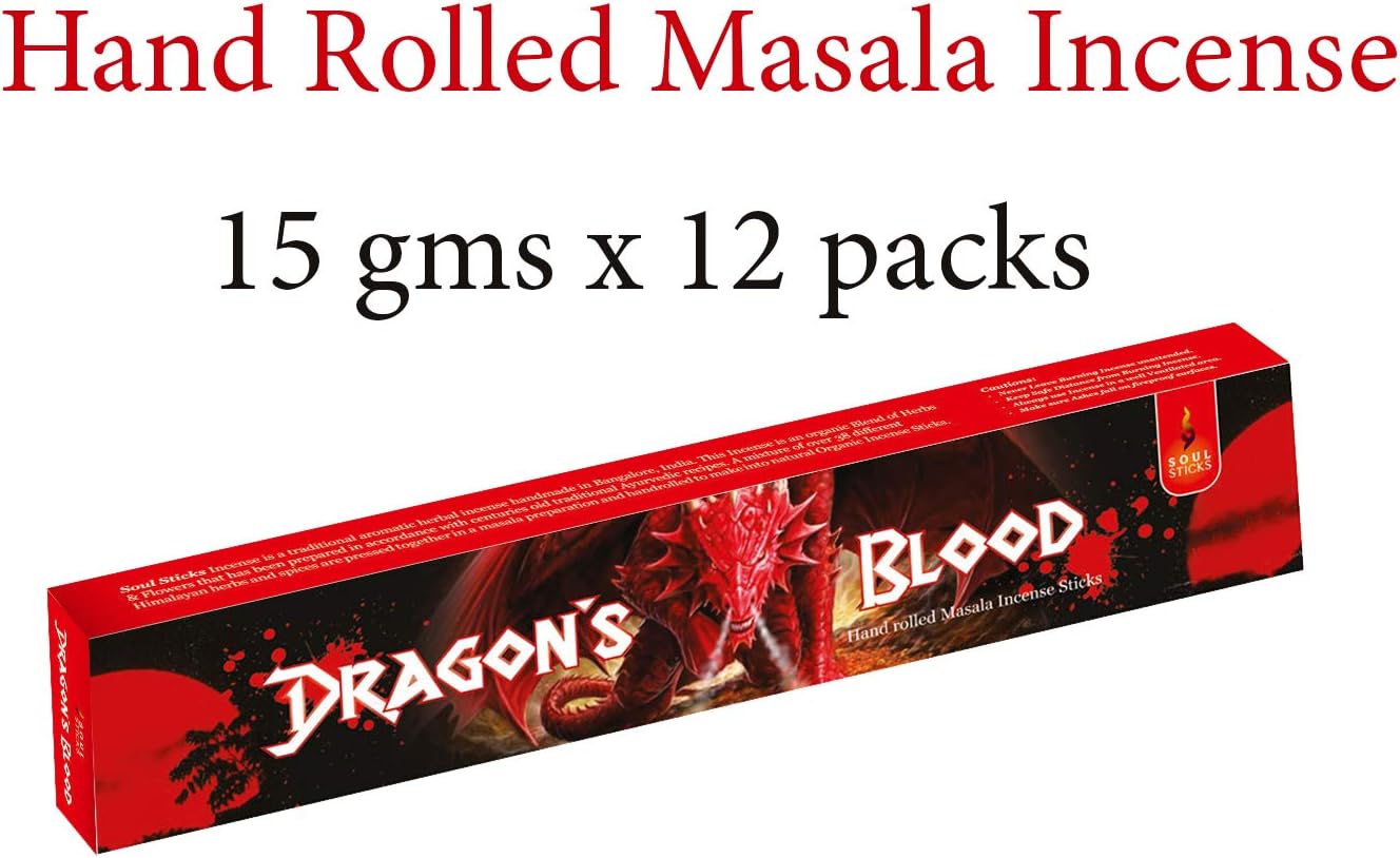 Soul Sticks Natural Hand-Rolled Incense 180 Gram Box