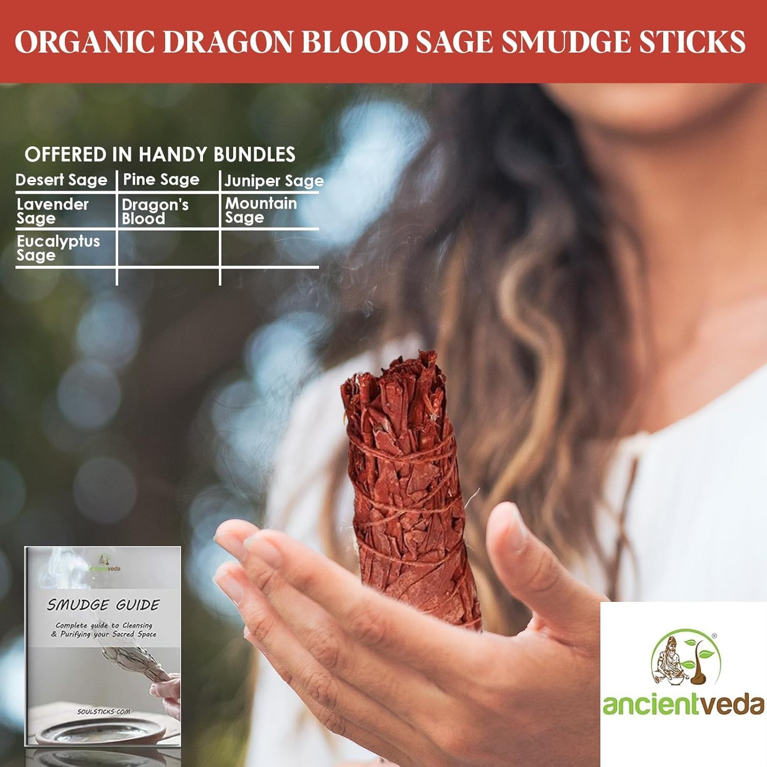 Soul Sticks 4 Dragons Blood Sage Smudge Sticks