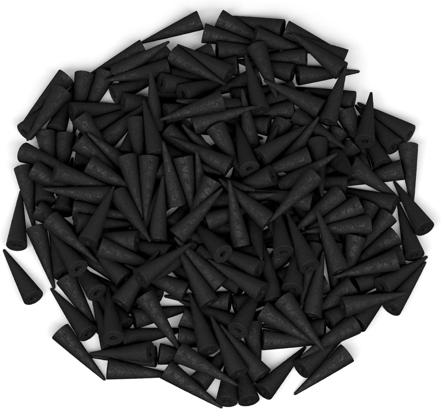 60 Natural Charcoal Incense Cones for DIY Aromatherapy