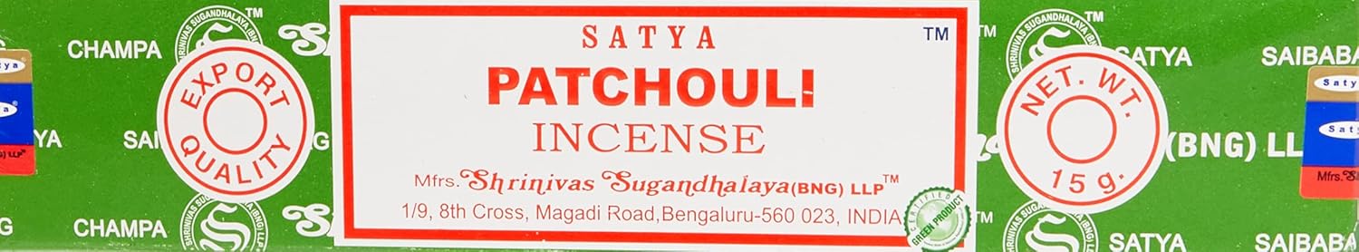 Sai Baba Nag Champa Patchouli Incense 15g