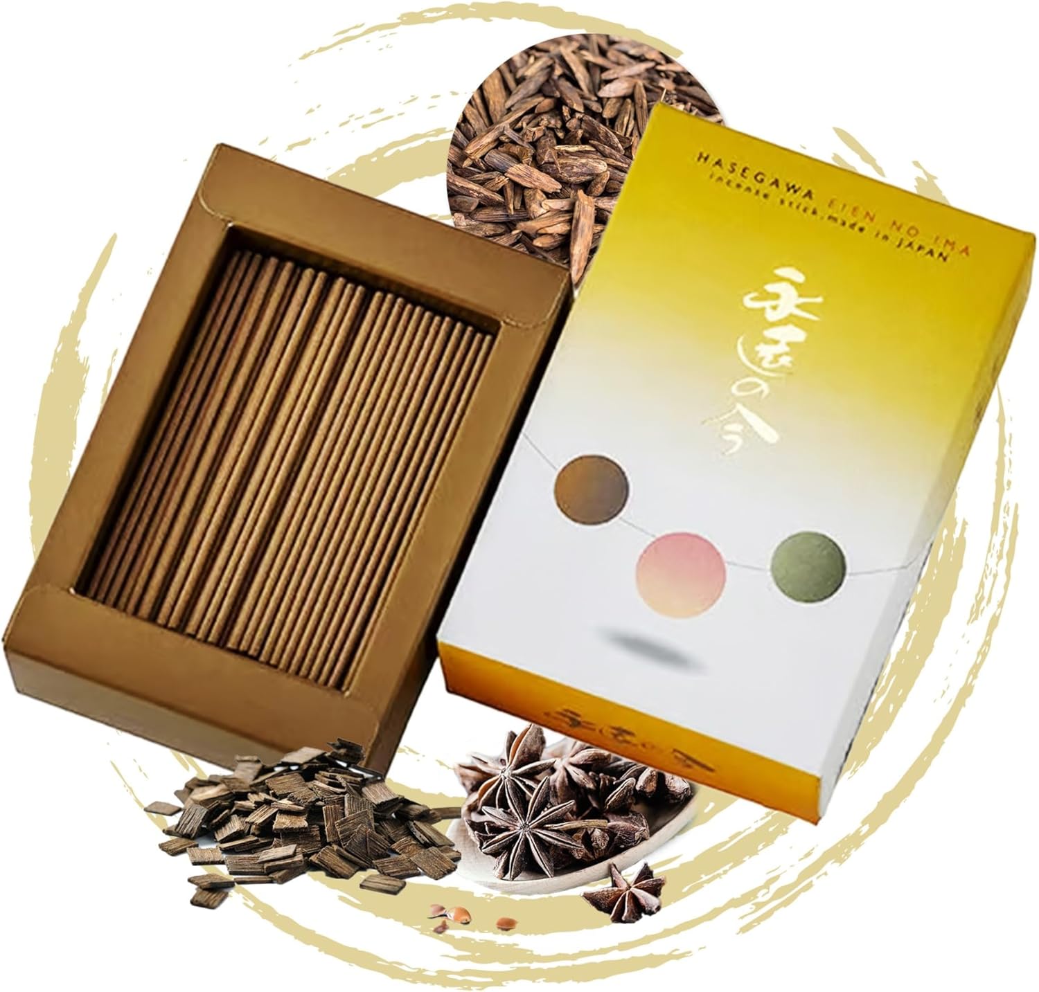 Hasegawa Original Low Smoke Japanese Incense Sticks