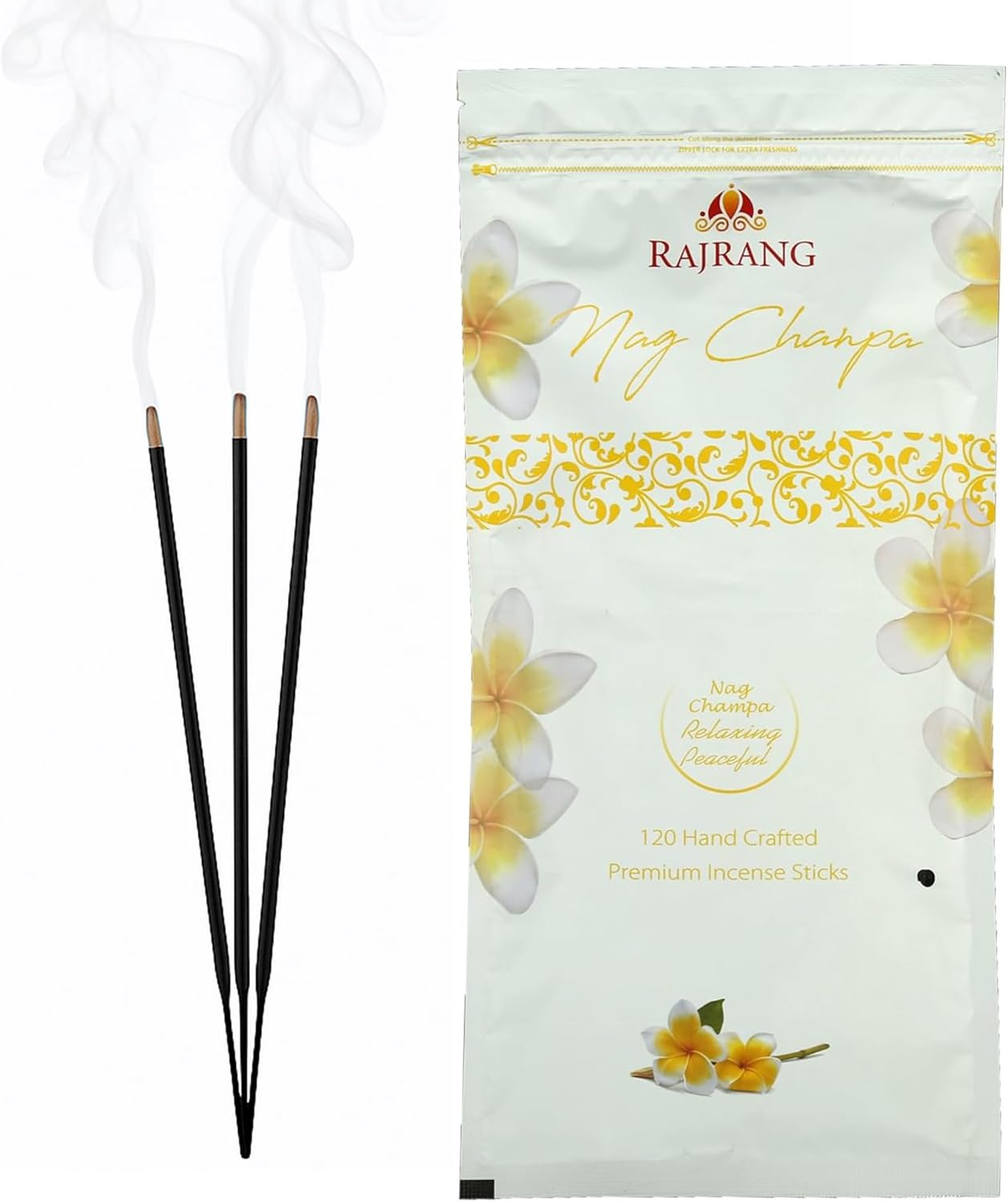 RAJRANG Nag Champa Incense Sticks 120 Grams Box