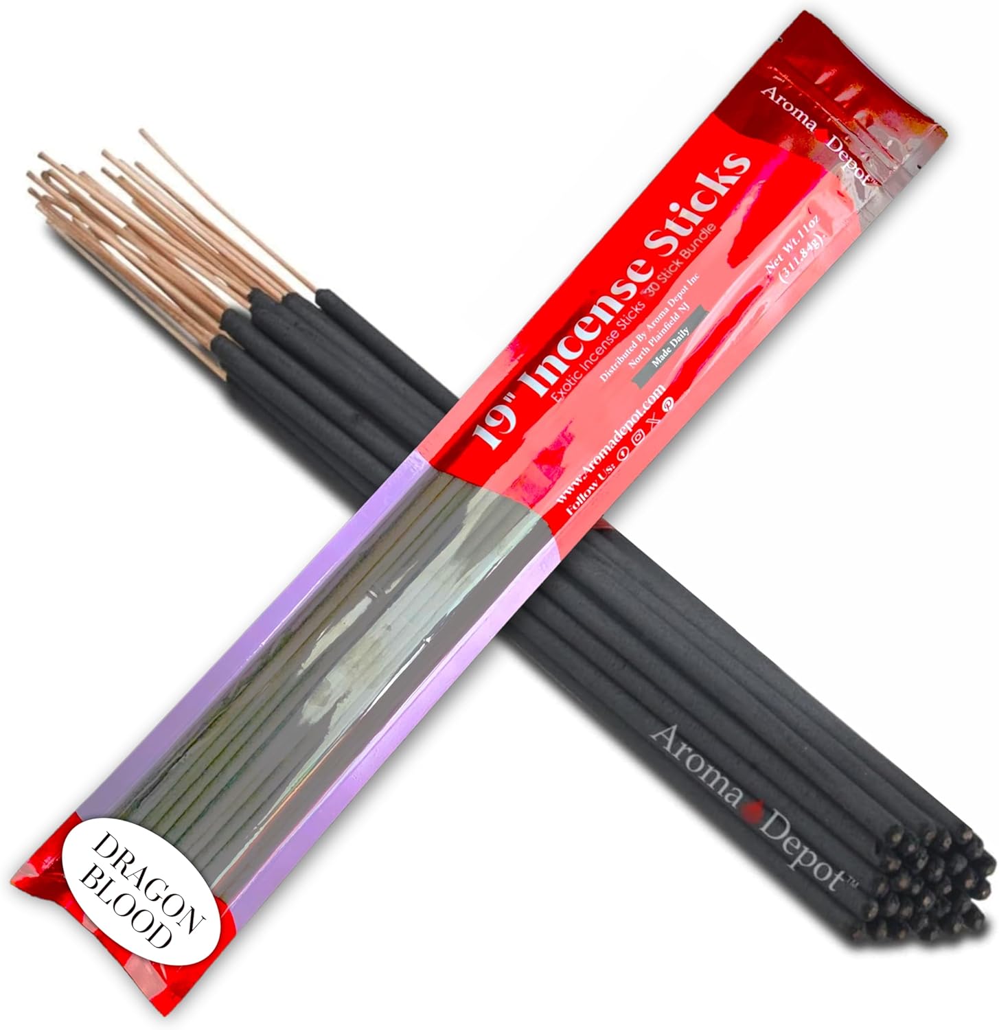 Aroma Depot 19 Dragon Blood Incense Sticks Bundle