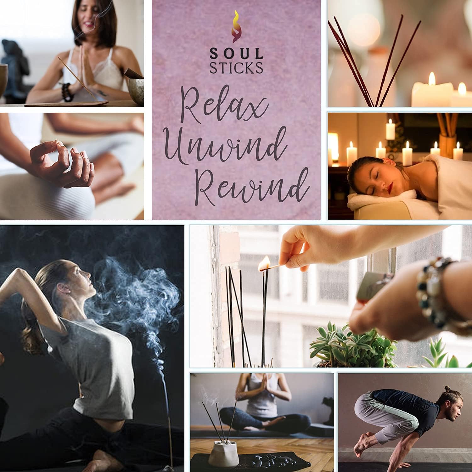 Soul Sticks Natural Incense Variety Pack 4