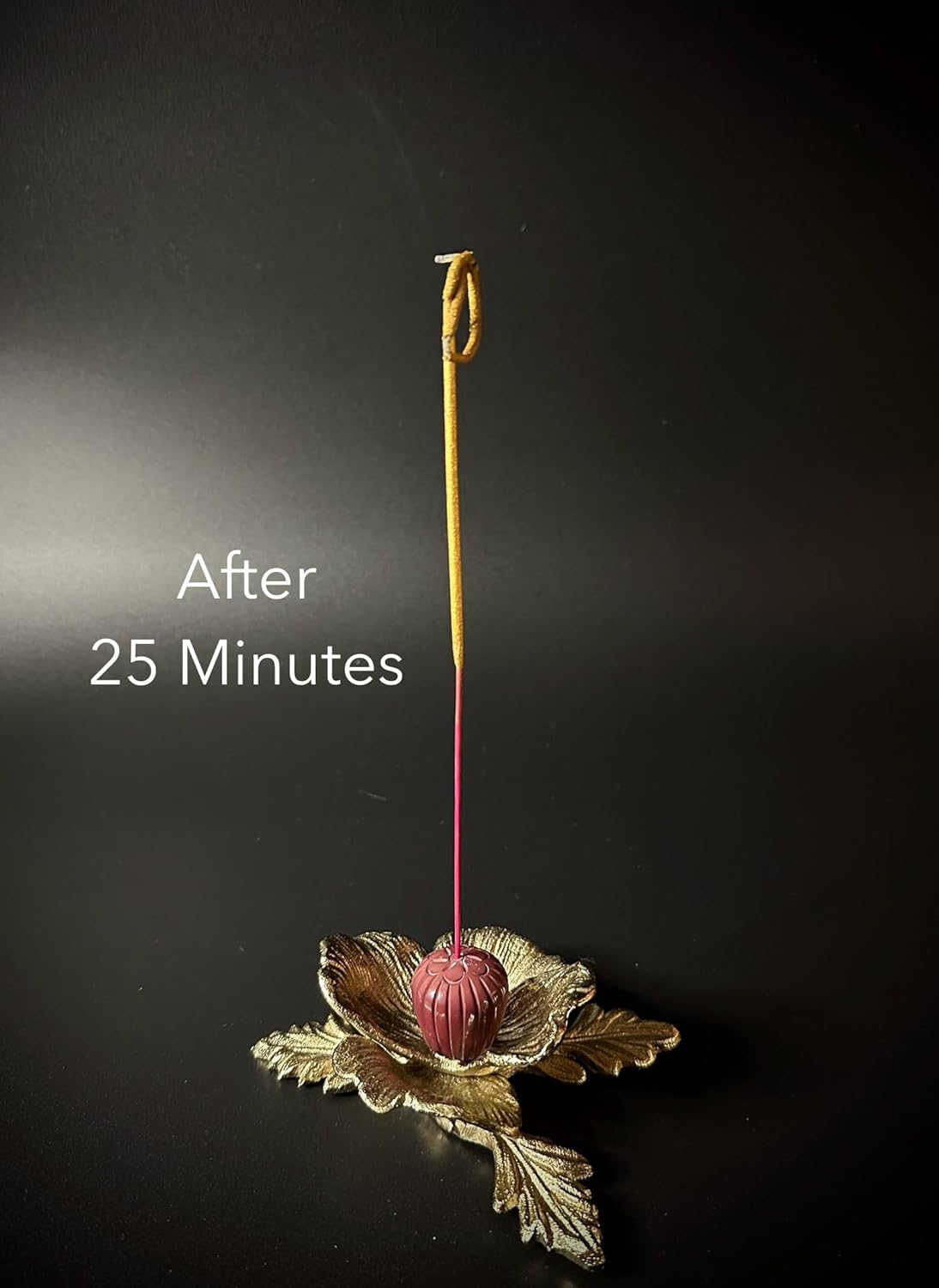 Gold Incense Joss Stick 1 lb Bundle with Coiling Ember Effect