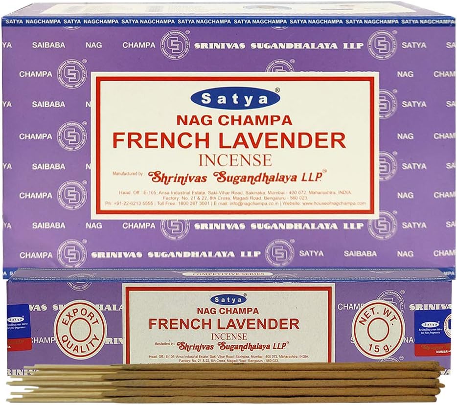 French Lavender Incense Sticks and Holder Bundle