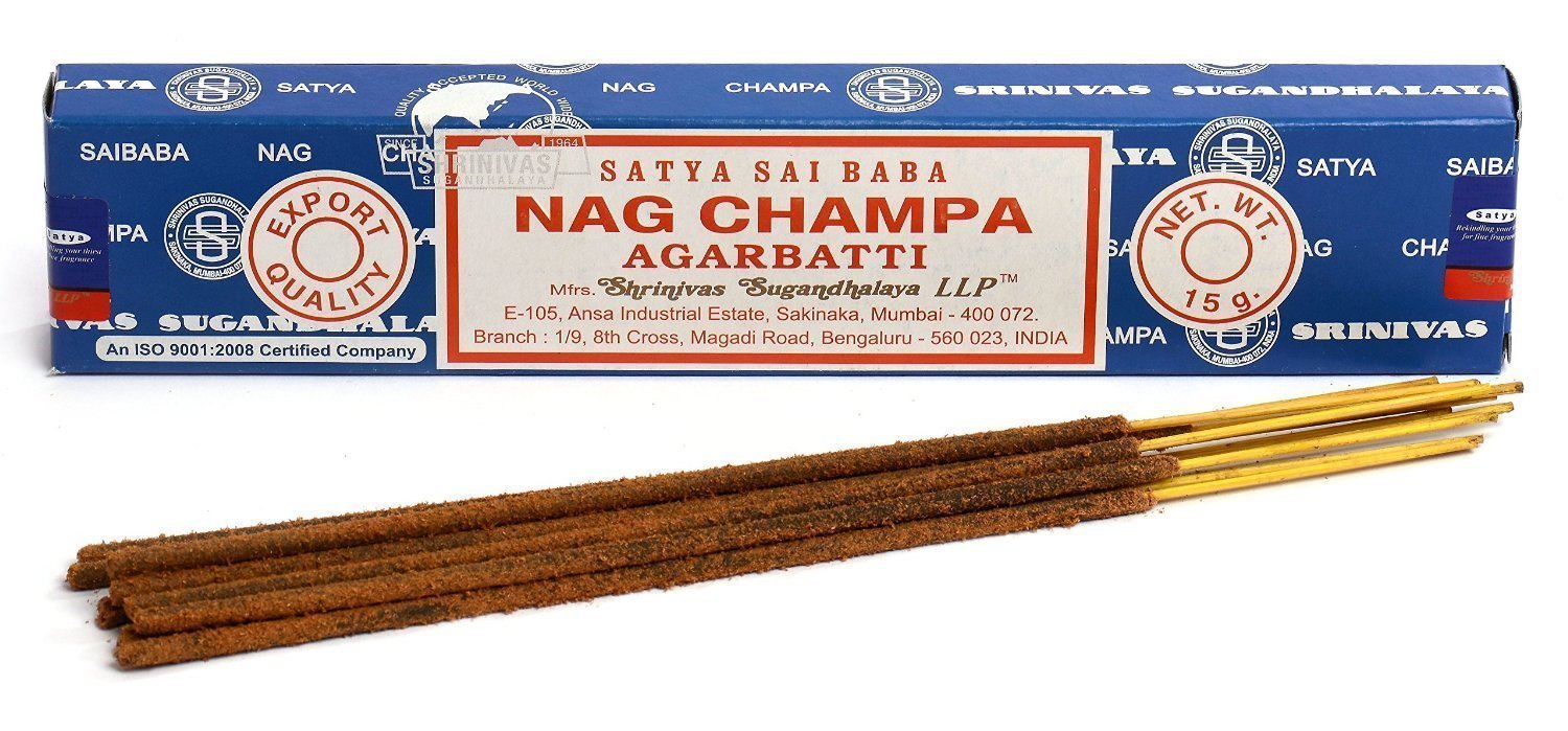 SATYA SAI BABA Nag Champa Incense 100 Gram