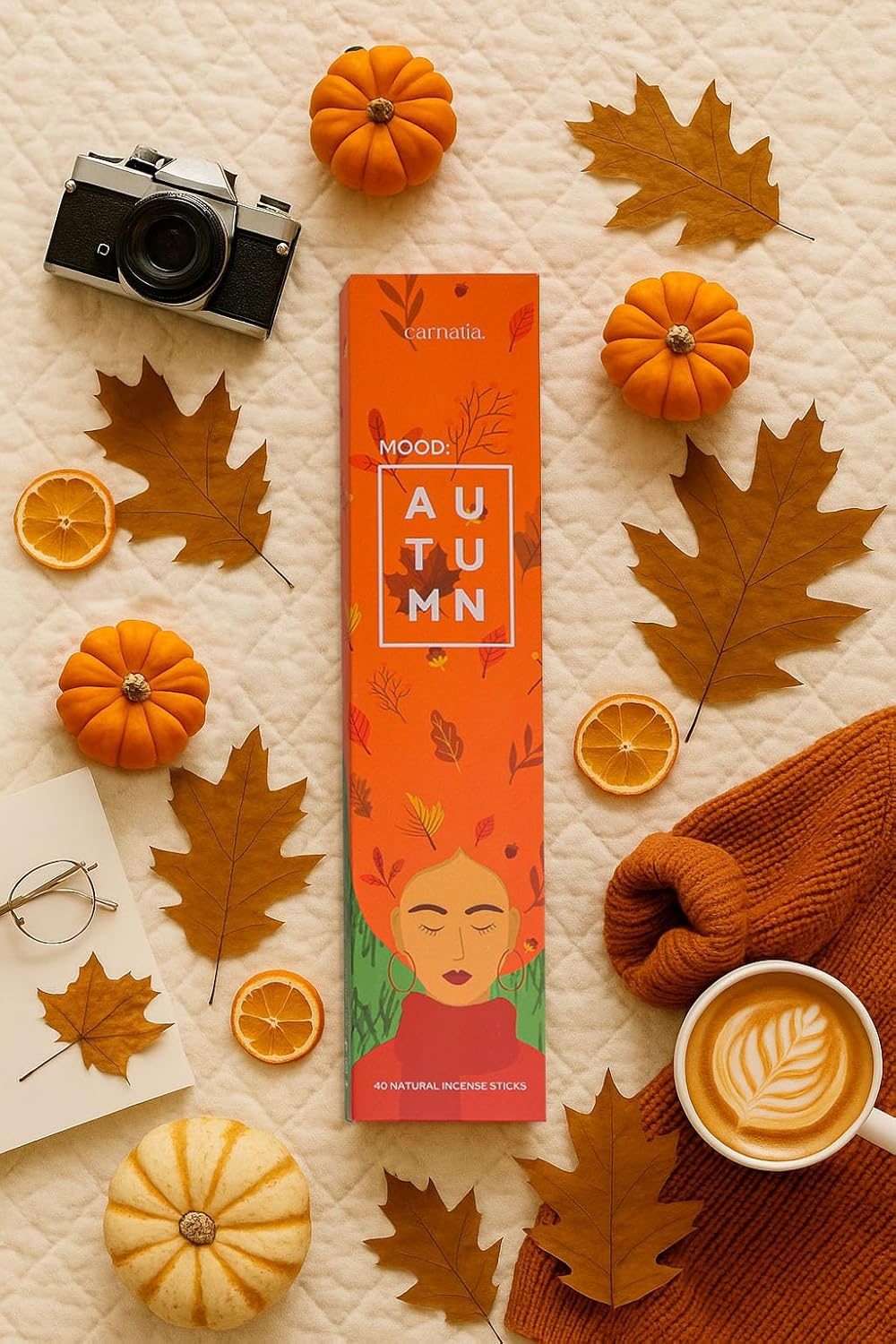 Carnatia Autumn Incense Sticks Pack of 40