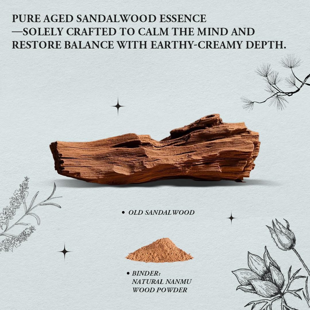 Meditate Unwind Innergy Old Sandalwood Incense Sticks