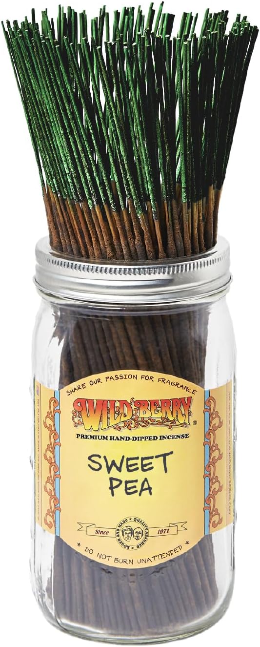 Wild Berry Incense Sticks Sweet Pea 100 Count