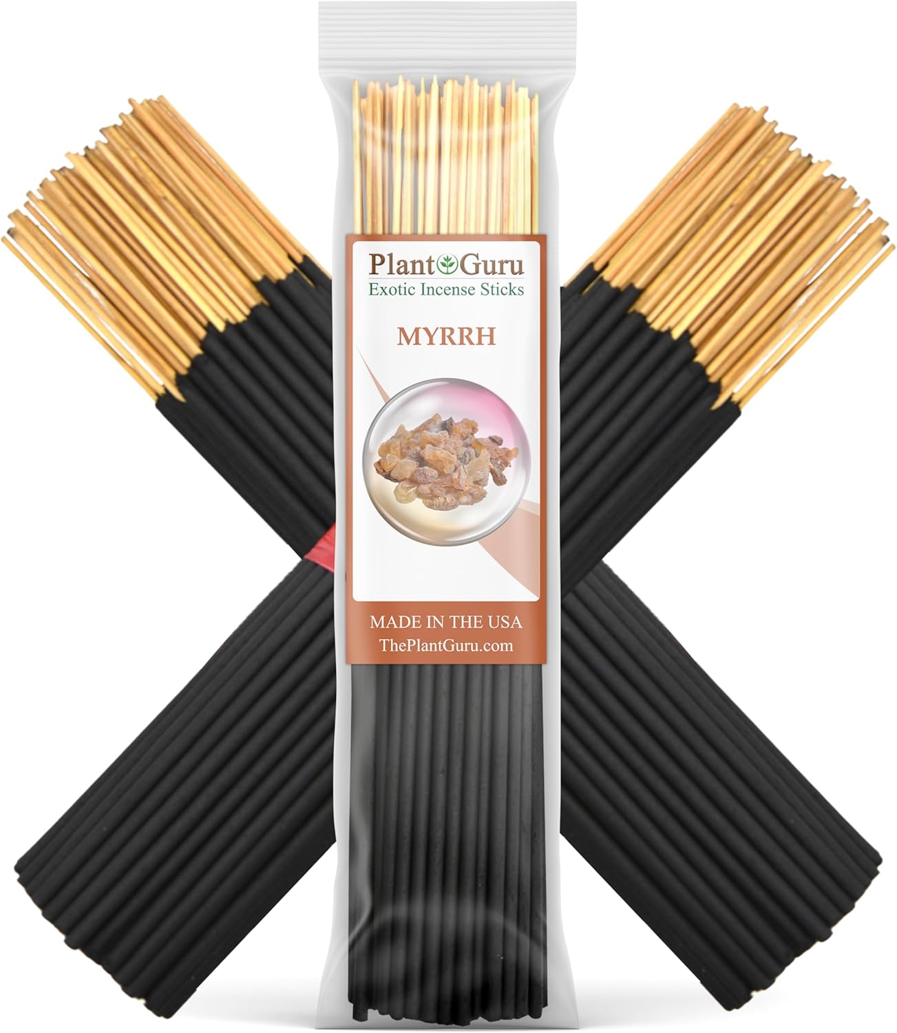 Myrrh Exotic Incense Sticks 7 Inch - 85-100 Sticks Bundle