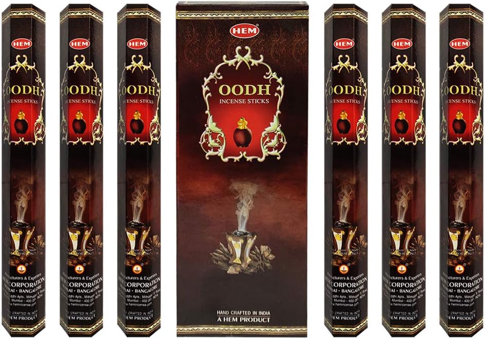 TRUMIRI Oud Incense Sticks and Holder Bundle
