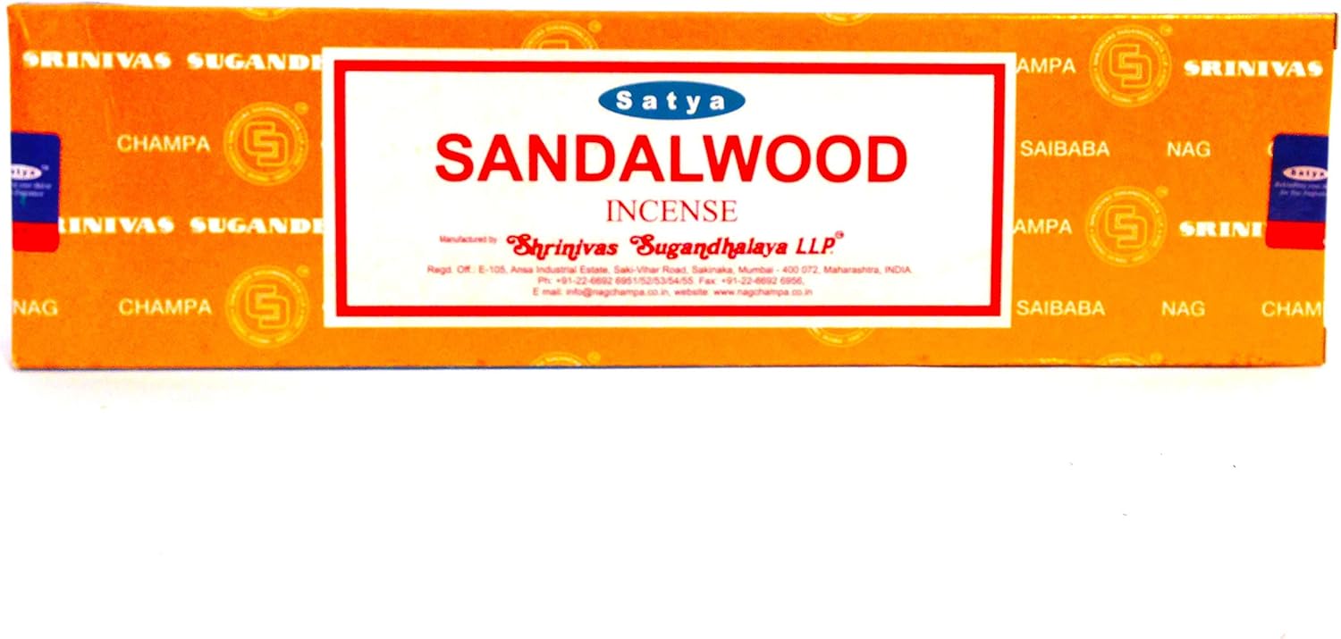 Sandalwood Nag Champa Incense 100 Gram Box