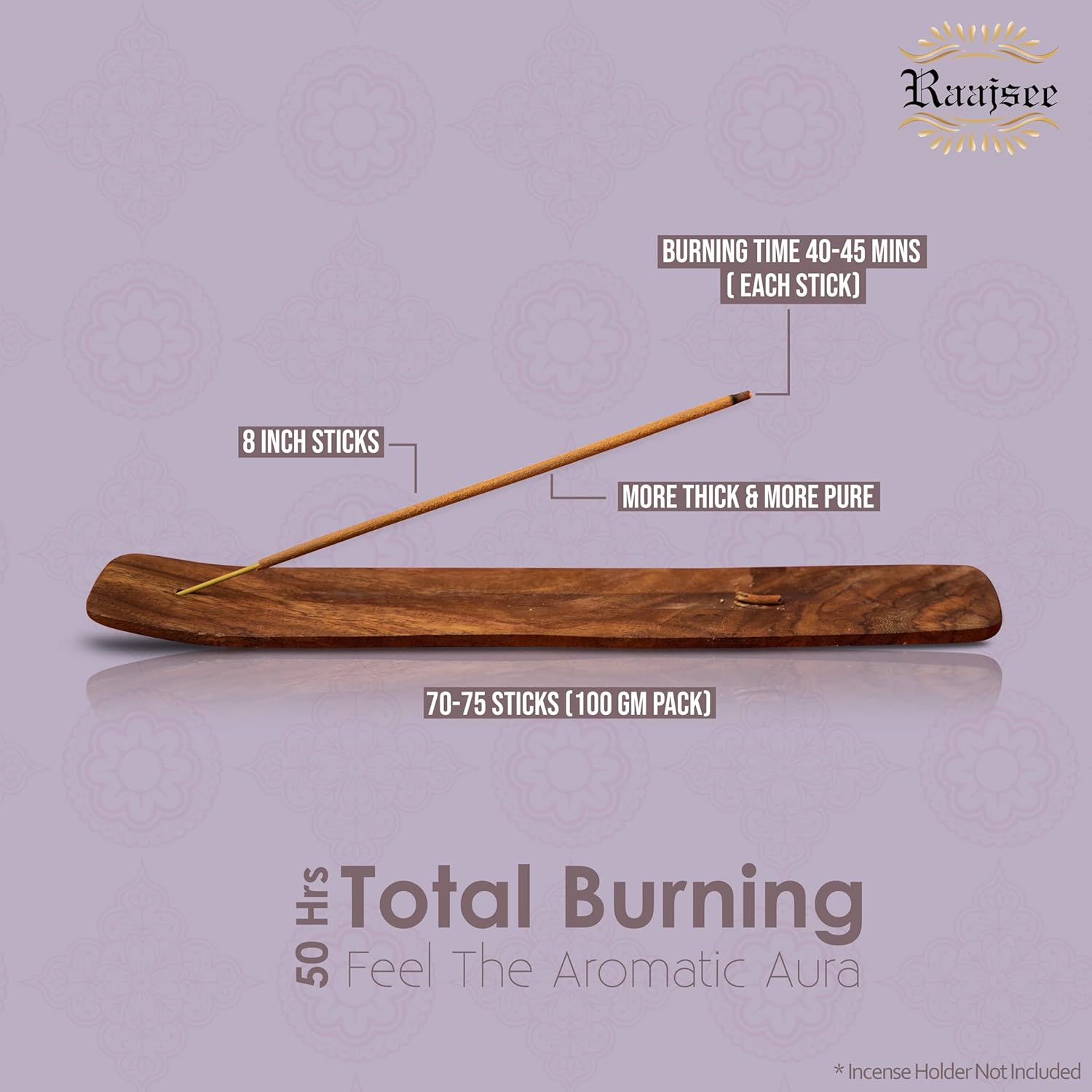 Raajsee Dragon Blood Incense Sticks 100 Gm Pack