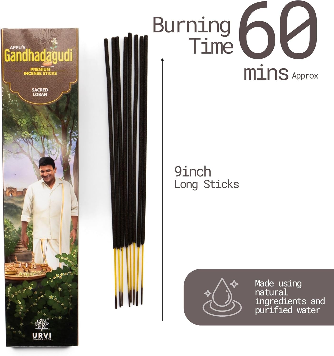 APPUS Sacred Loban Incense Sticks 100g