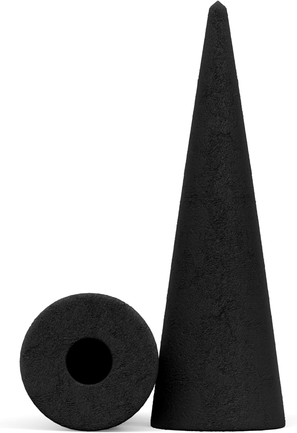 60 Natural Charcoal Incense Cones for DIY Aromatherapy