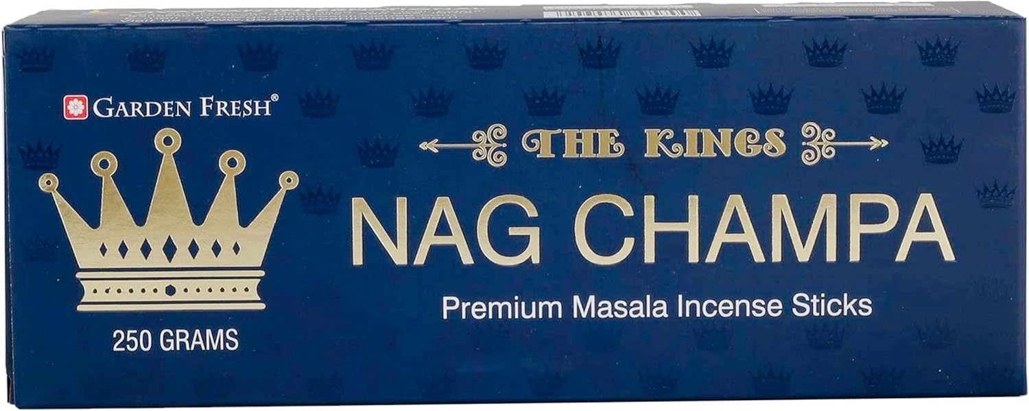 Premium Nag Champa Incense Sticks 250gms Box for Relaxation and Meditation