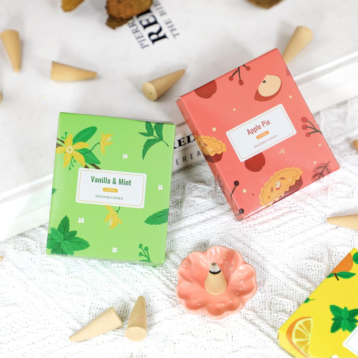 SCENTORINI Incense Cones Set 120 Pieces