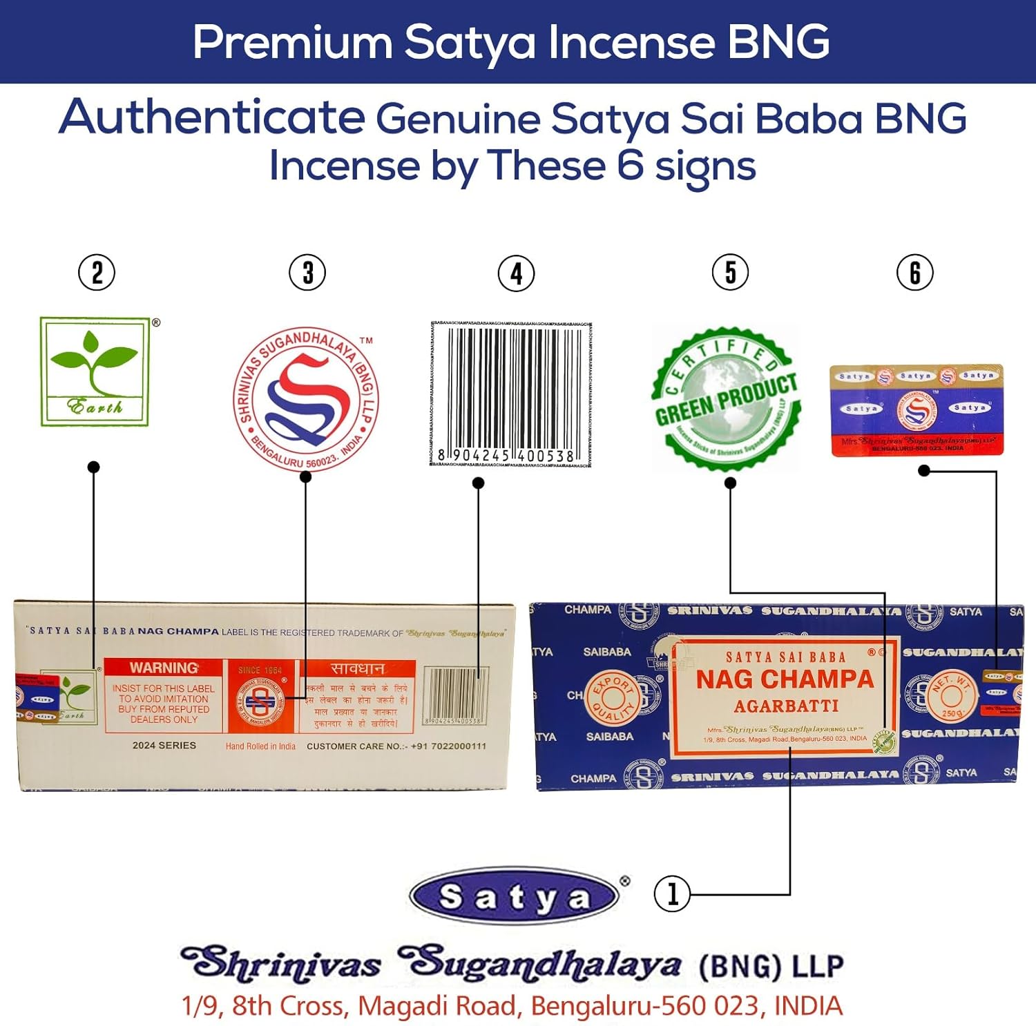 Raajsee Incense Holder Bundle with Nagchampa Incense Sticks