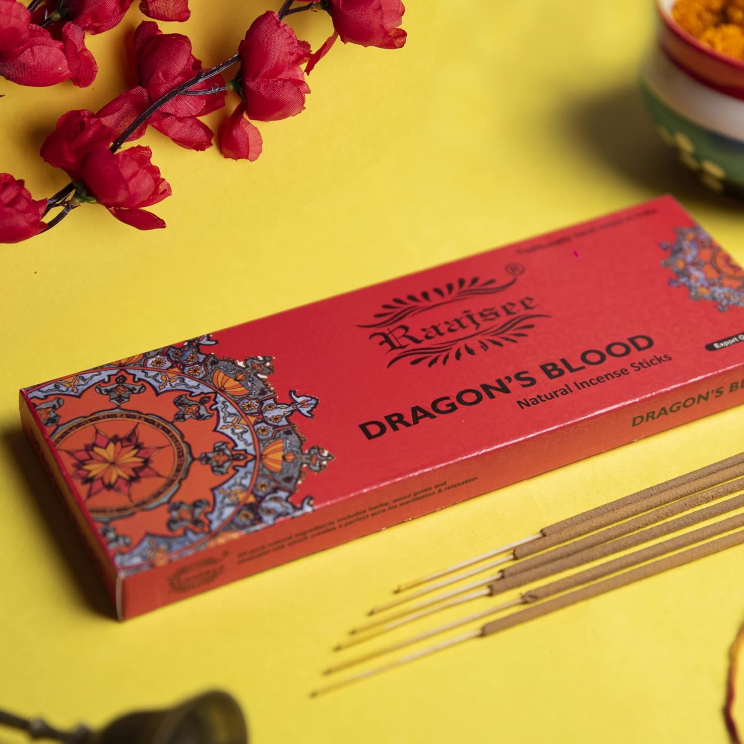 Raajsee Dragon Blood Incense Sticks 100 Gm Pack