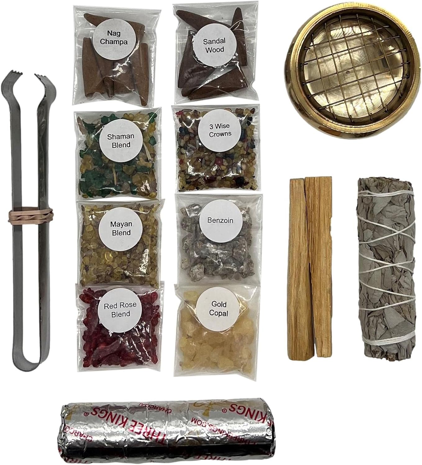 Purecense Incense Set with Burner and Sticks