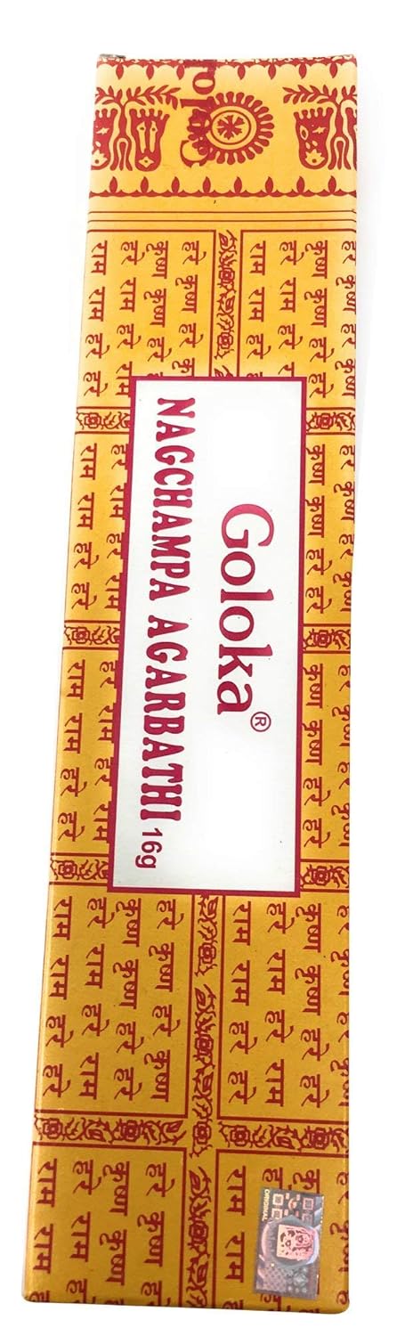GOLOKA Nag Champa Incense 16 GR