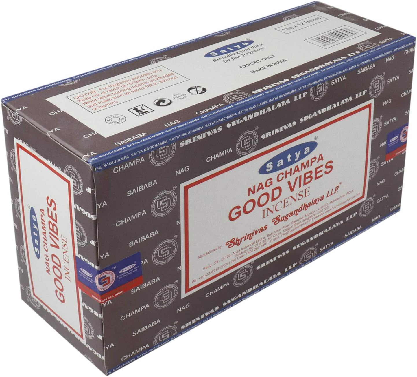Sharvgun Satya Nag Champa Incense Stick Pack of 12