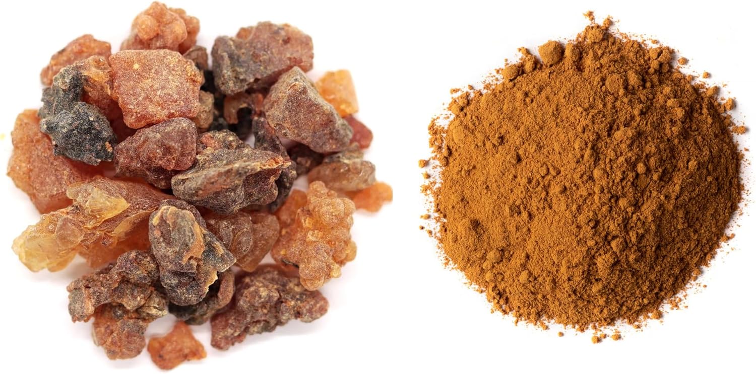 HAMSH Frankincense Myrrh Powder 4 oz