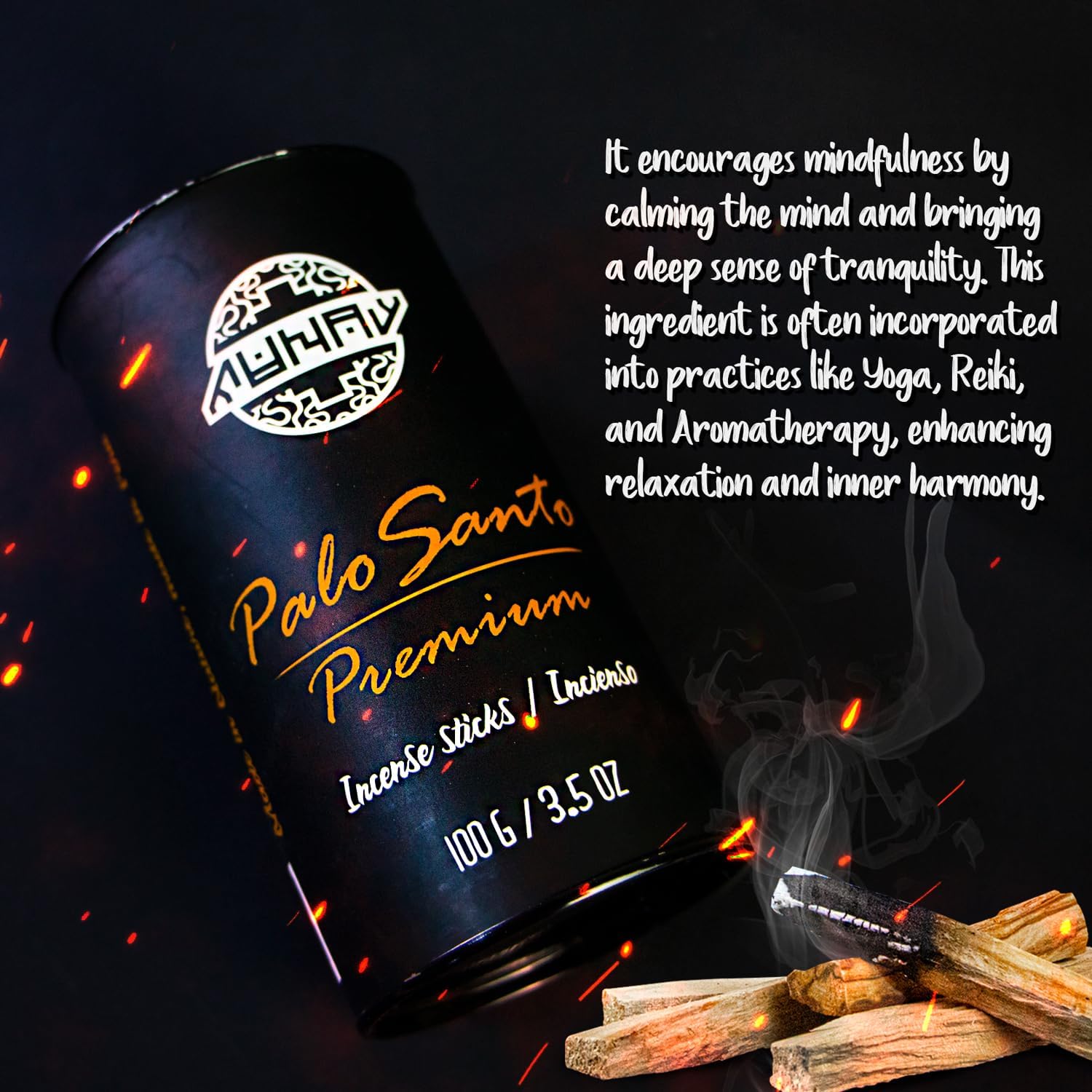MUNAY Extra Premium Palo Santo Sticks 100gr