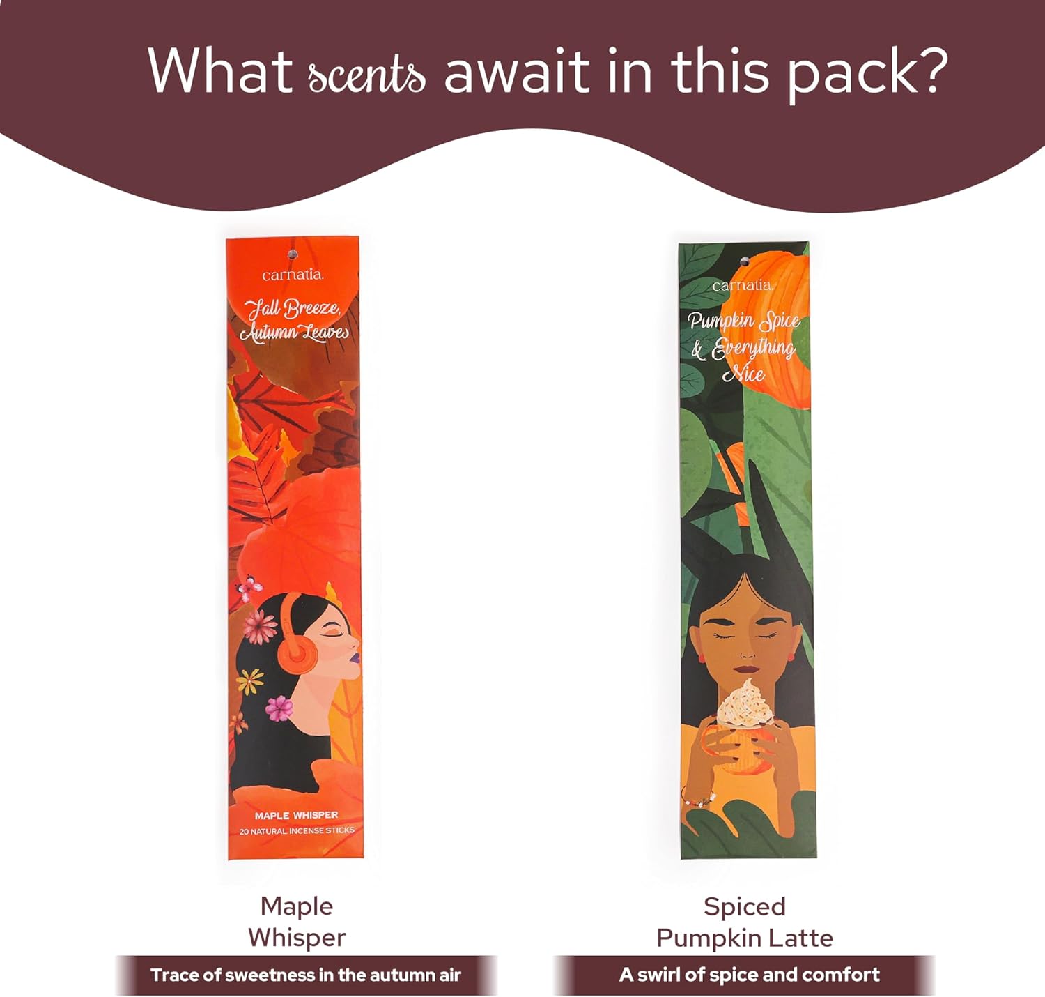 Carnatia Autumn Incense Sticks Pack of 40