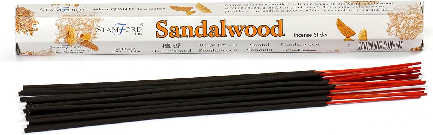 Giftbrit Stamford Sandalwood Incense Sticks 100 Count