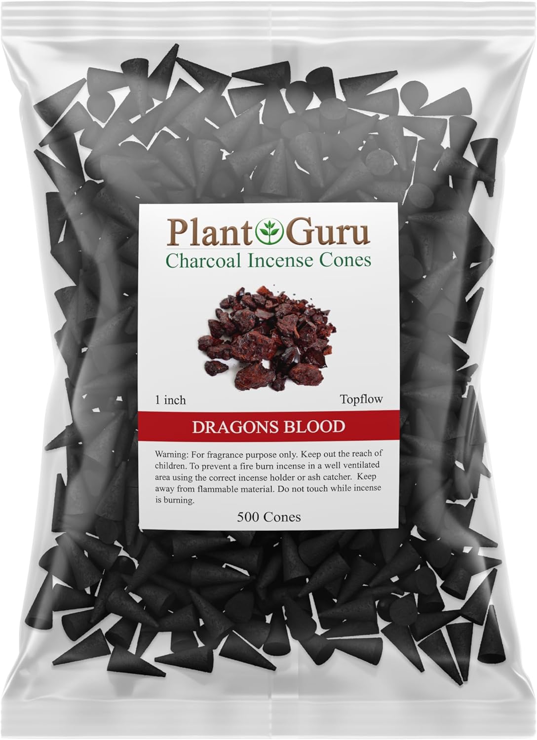 Dragons Blood Charcoal Incense Cones 1 Handmade