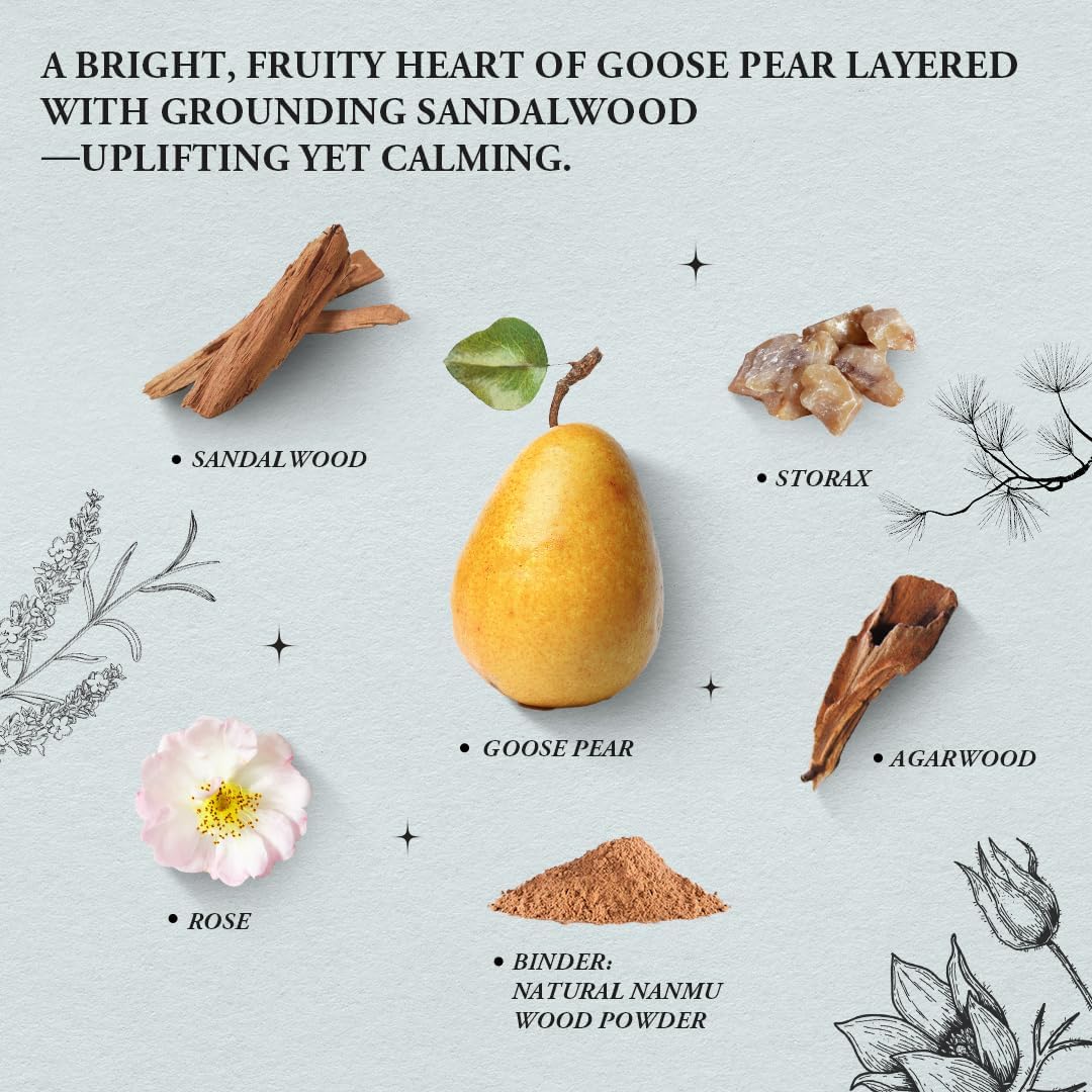 Yoga Relaxation Innergy Goose Pear Square Incense Sticks