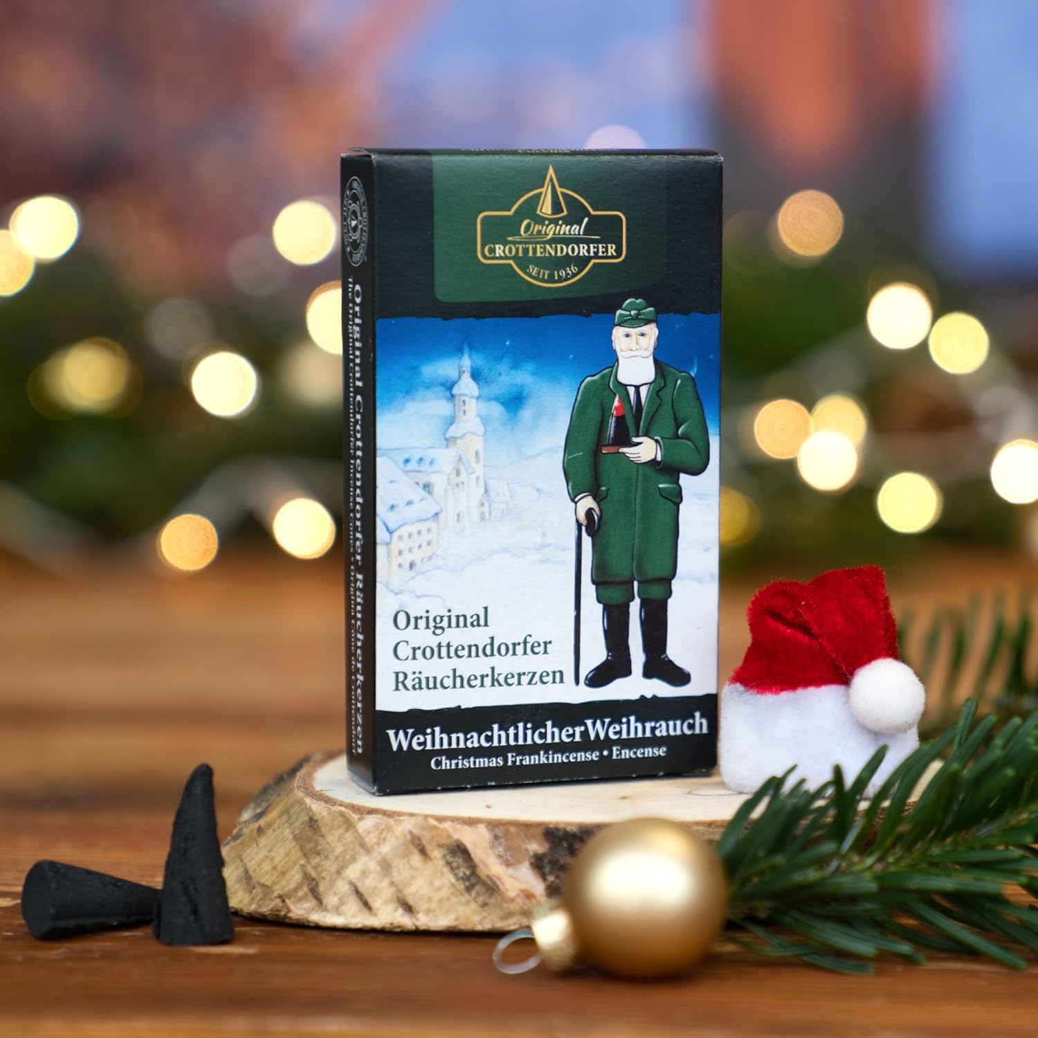 Crottendorfer Incense Cones - Christmas Frankincense Pack of 24