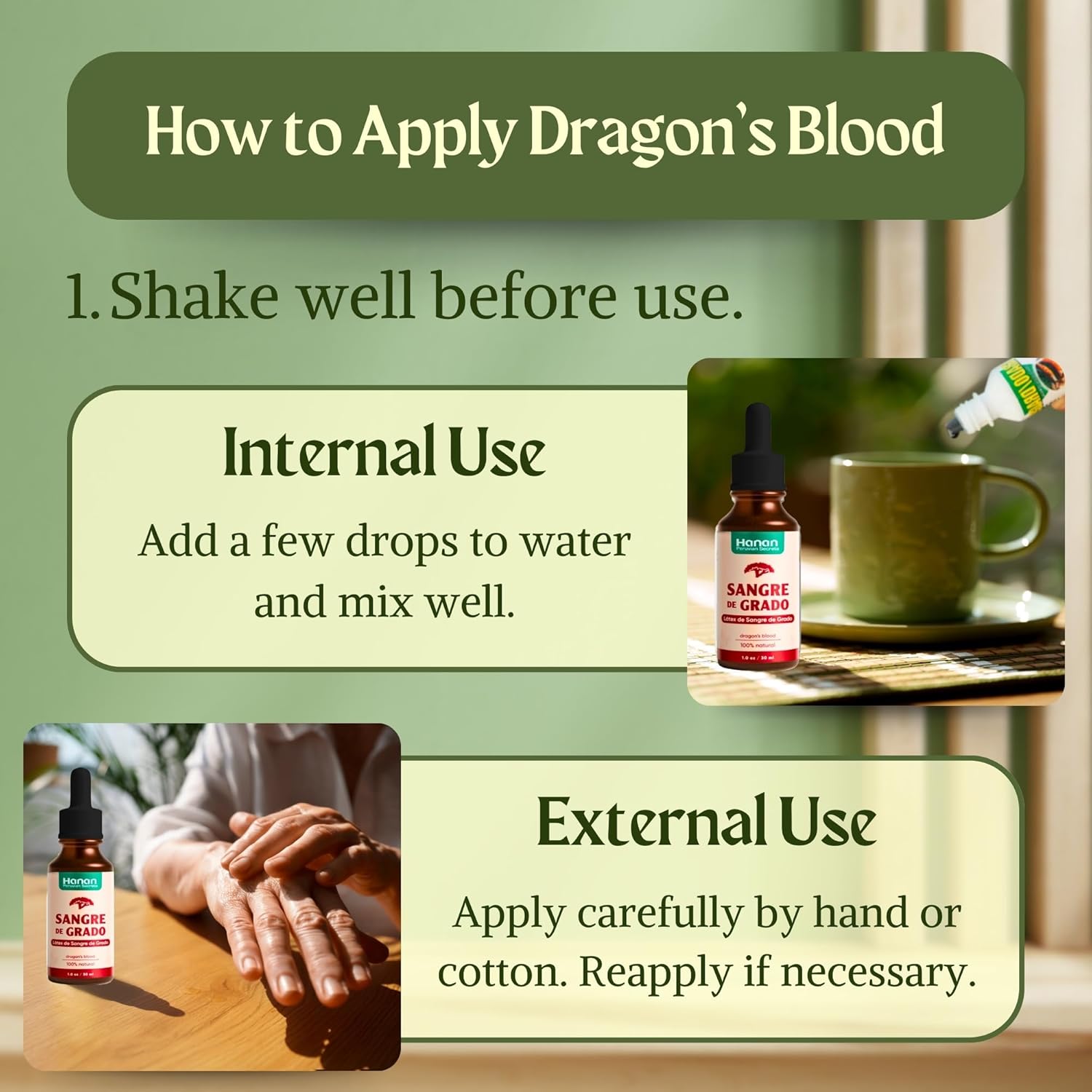 Dragons Blood 1oz Natural Resin from Peru