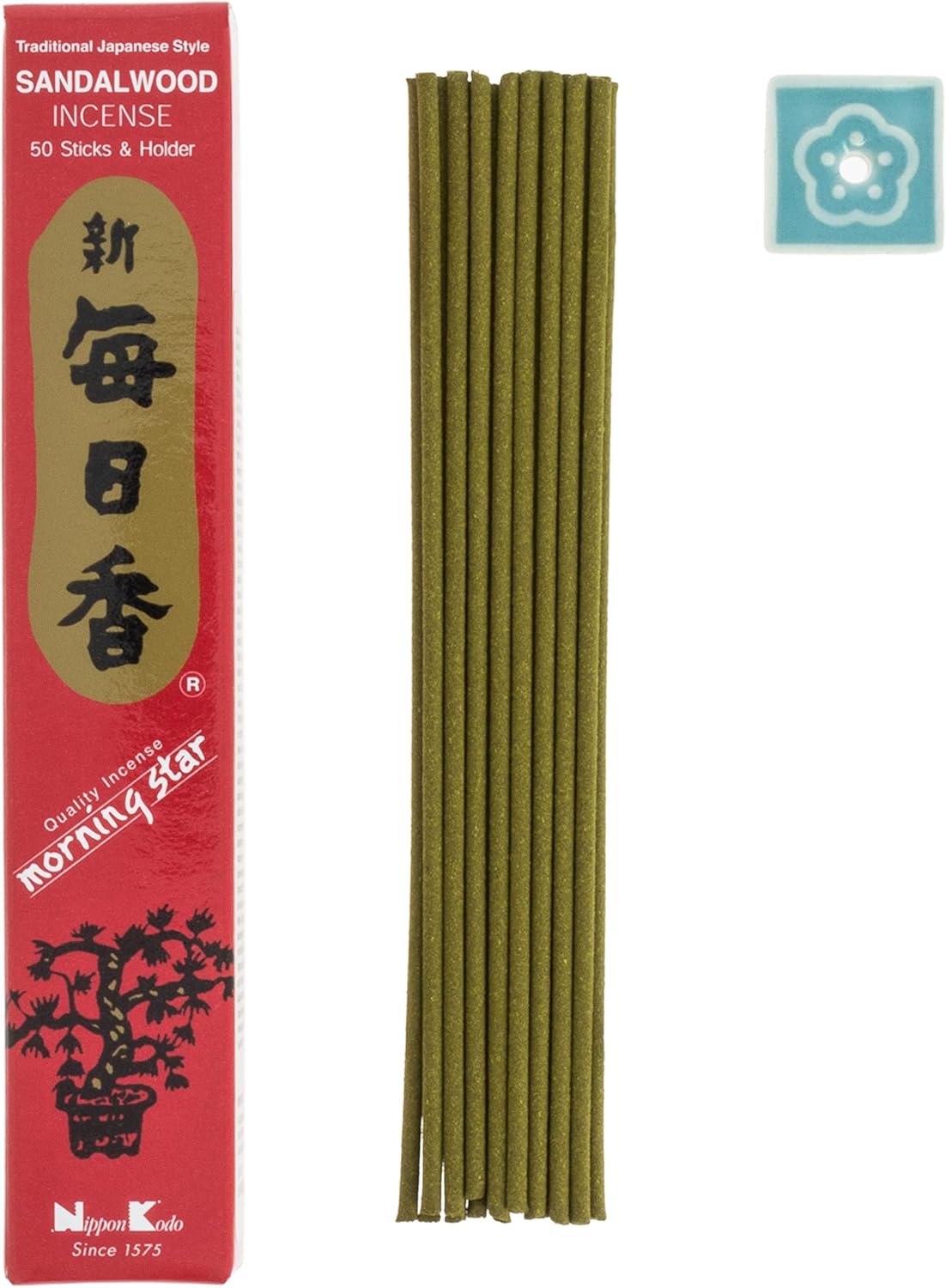 Nippon Kodo Morning Star Sandalwood Incense 50 Sticks