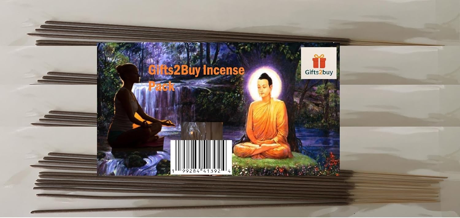 Gifts2buy Premium Incense Sticks Pack 4 Fragrances