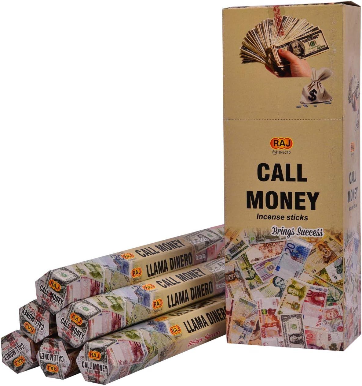 Call Money Incense Sticks 6 Pack of 20 Each