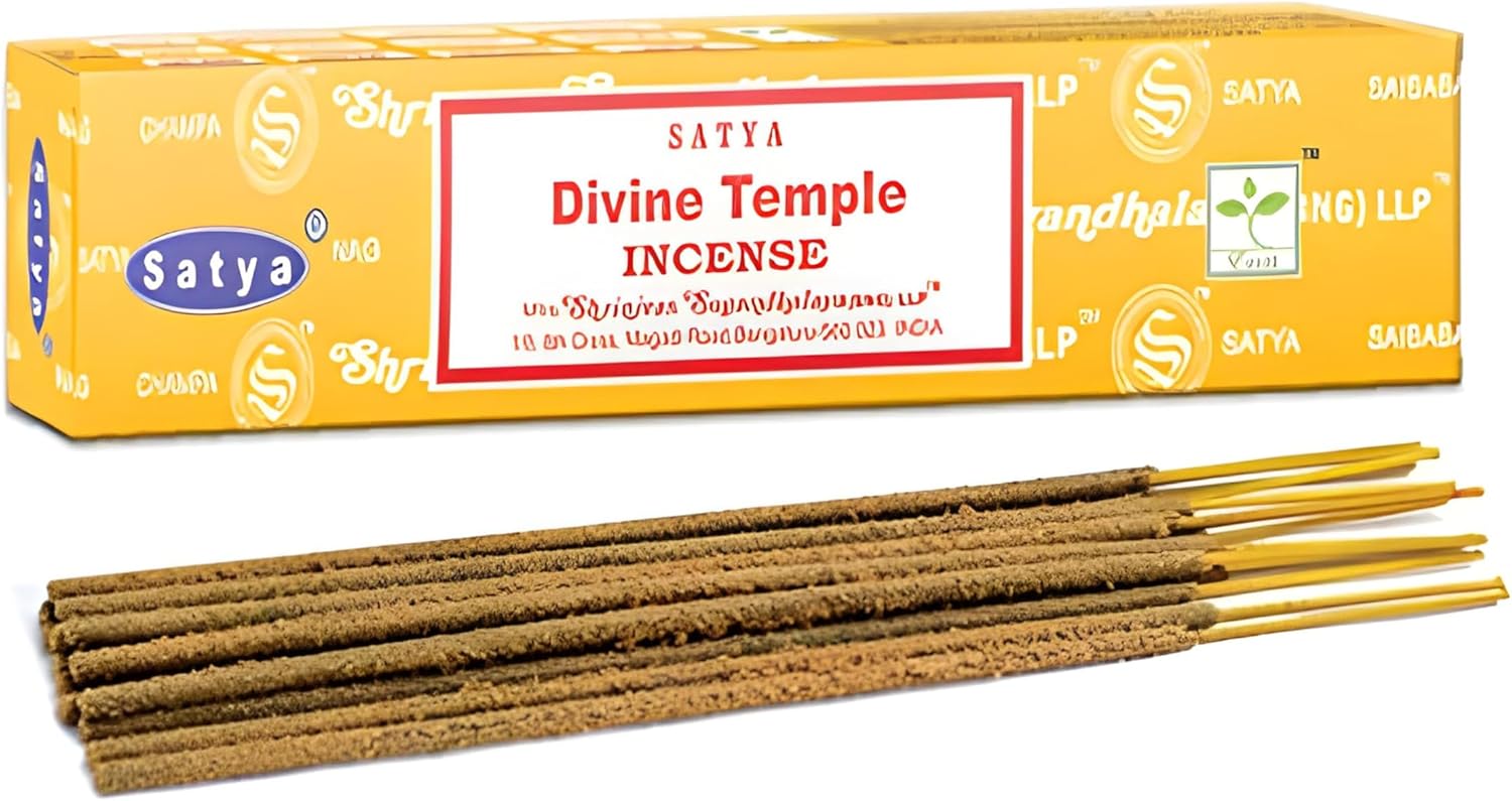 Satya Nag Champa Incense Sticks Divine Temple Edition