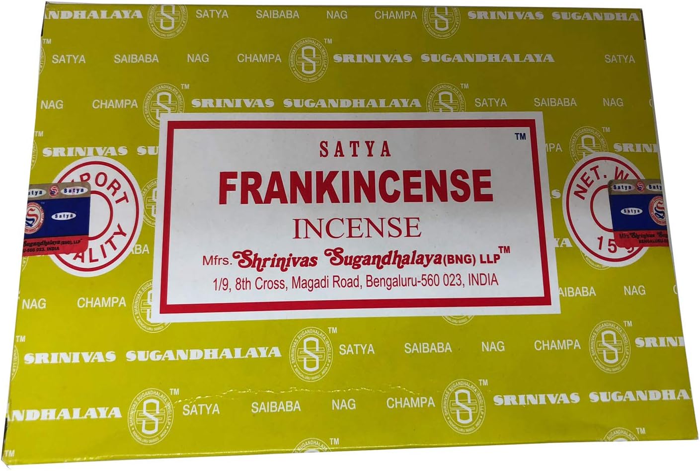 PLESIU Satya Frankincense Incense Sticks Pack of 3
