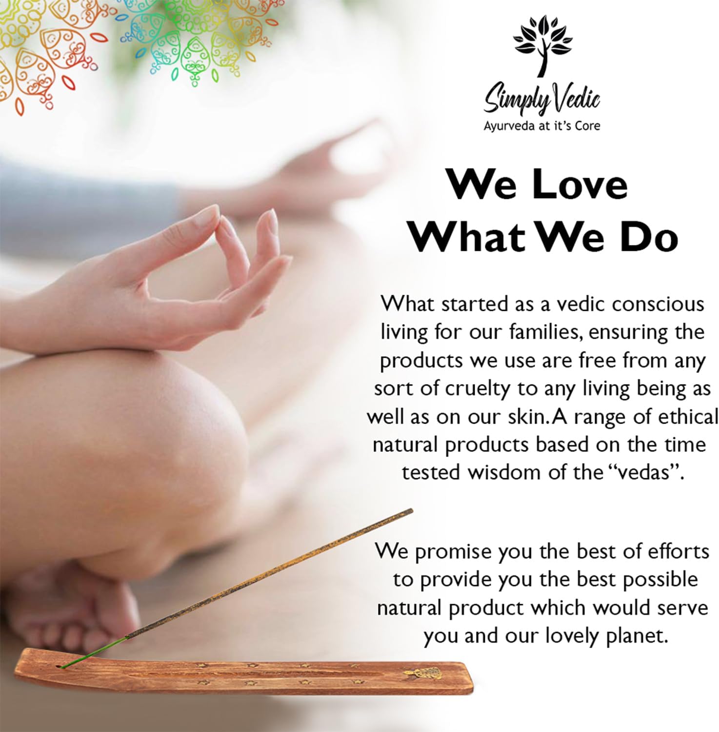 Simply Vedic Premium 5 Elements Incense Sticks Set