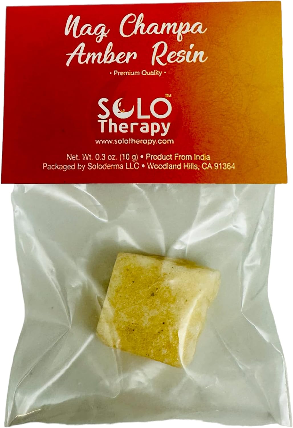 Solo Therapy Nag Champa Amber 10 Grams