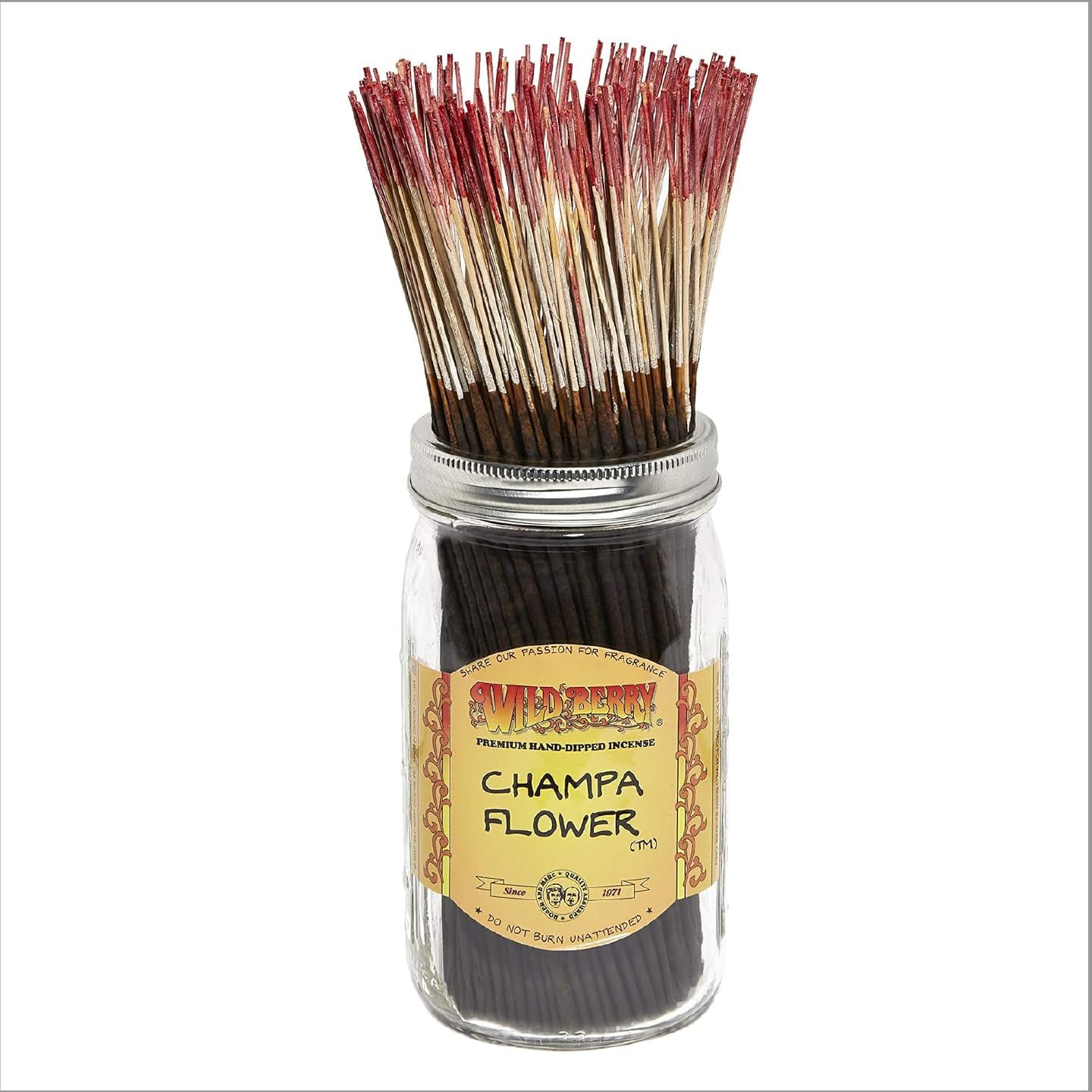 Wild Berry Incense Sticks - Champa Flower 100 Count