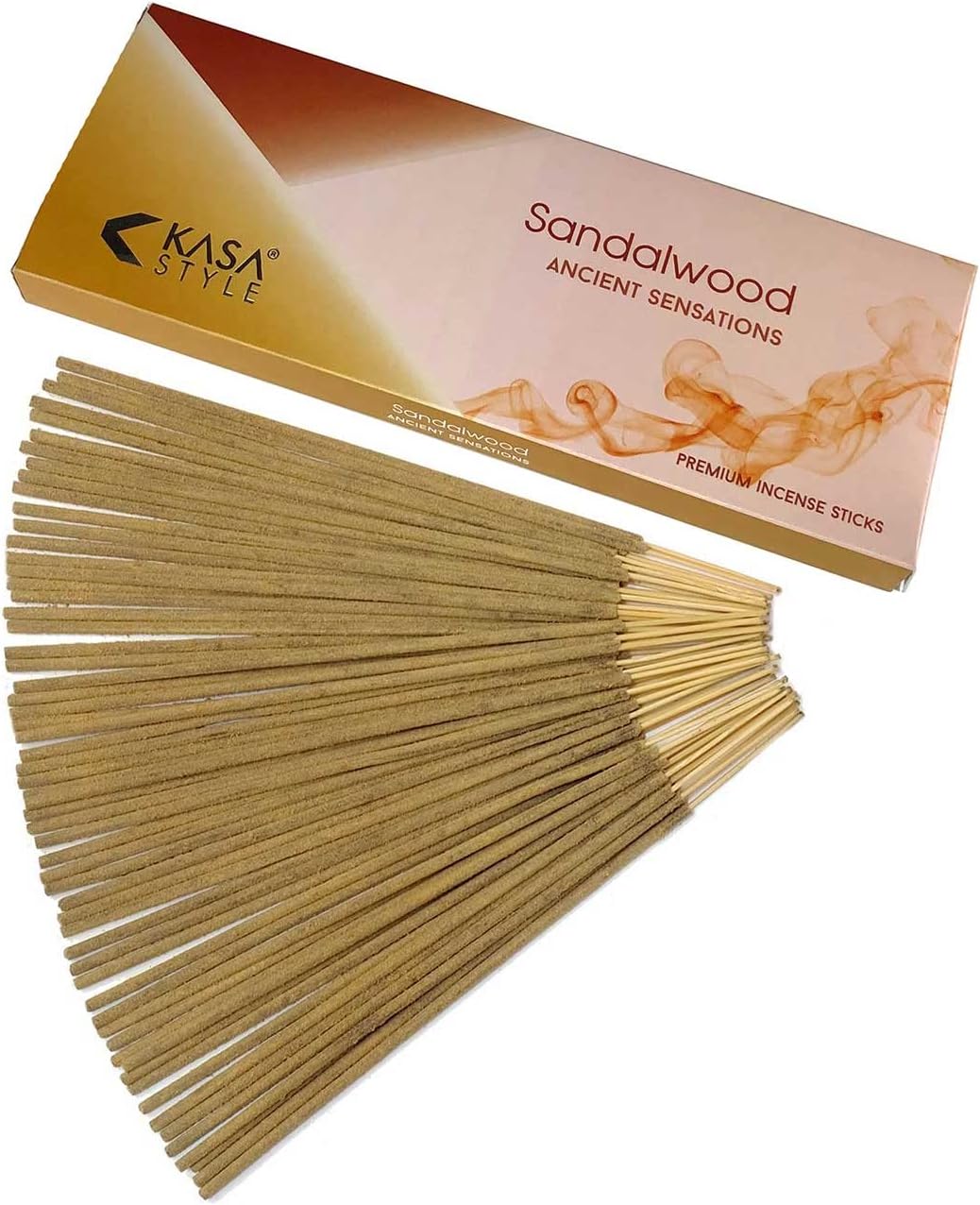Ancient Sensations Premium Incense Sticks - 100gr Sandalwood