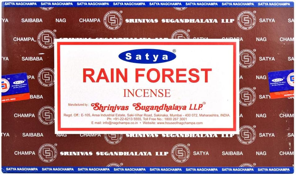 Satya Nag Champa Rainforest Incense Sticks