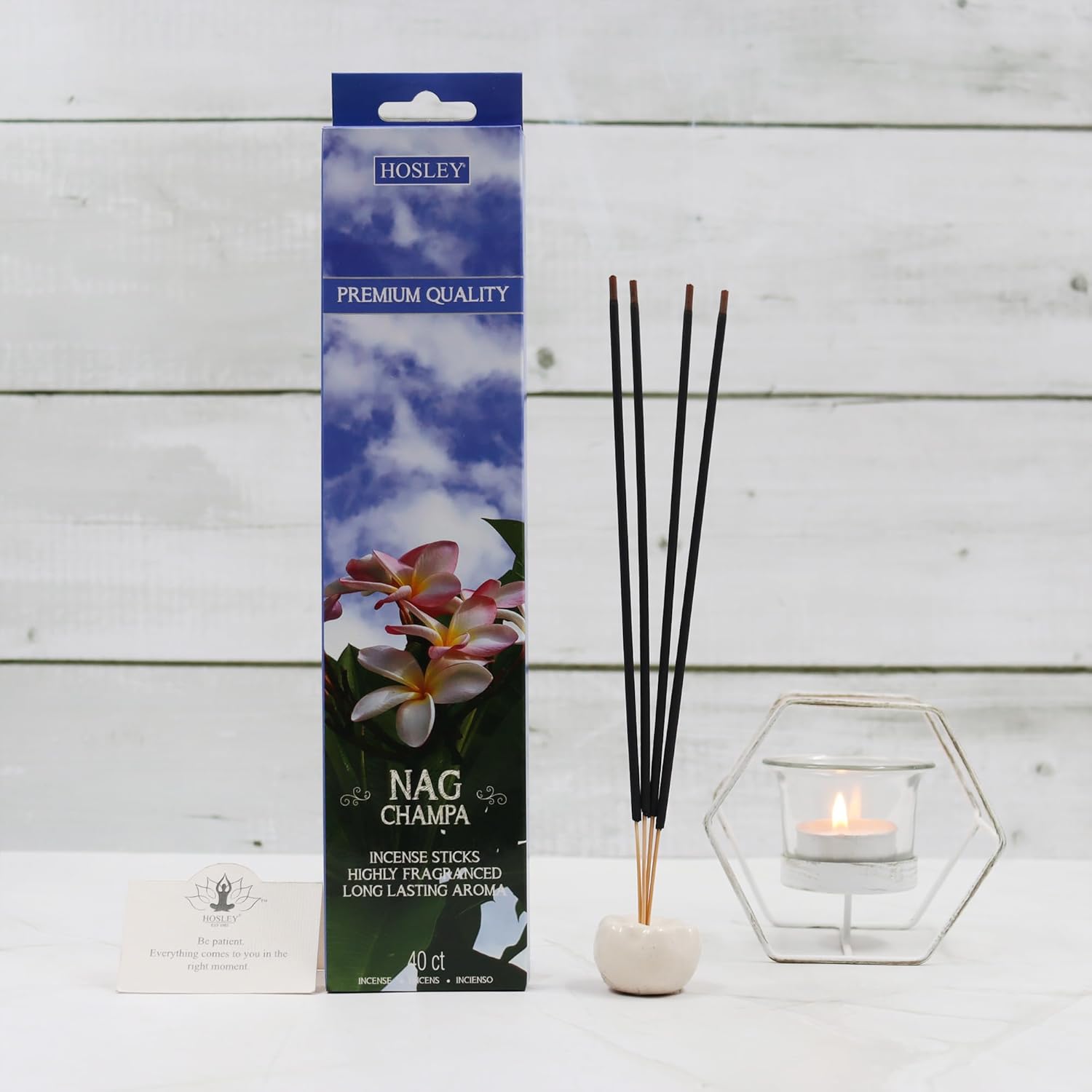 Hosley Nag Champa 240 Incense Sticks Bundle
