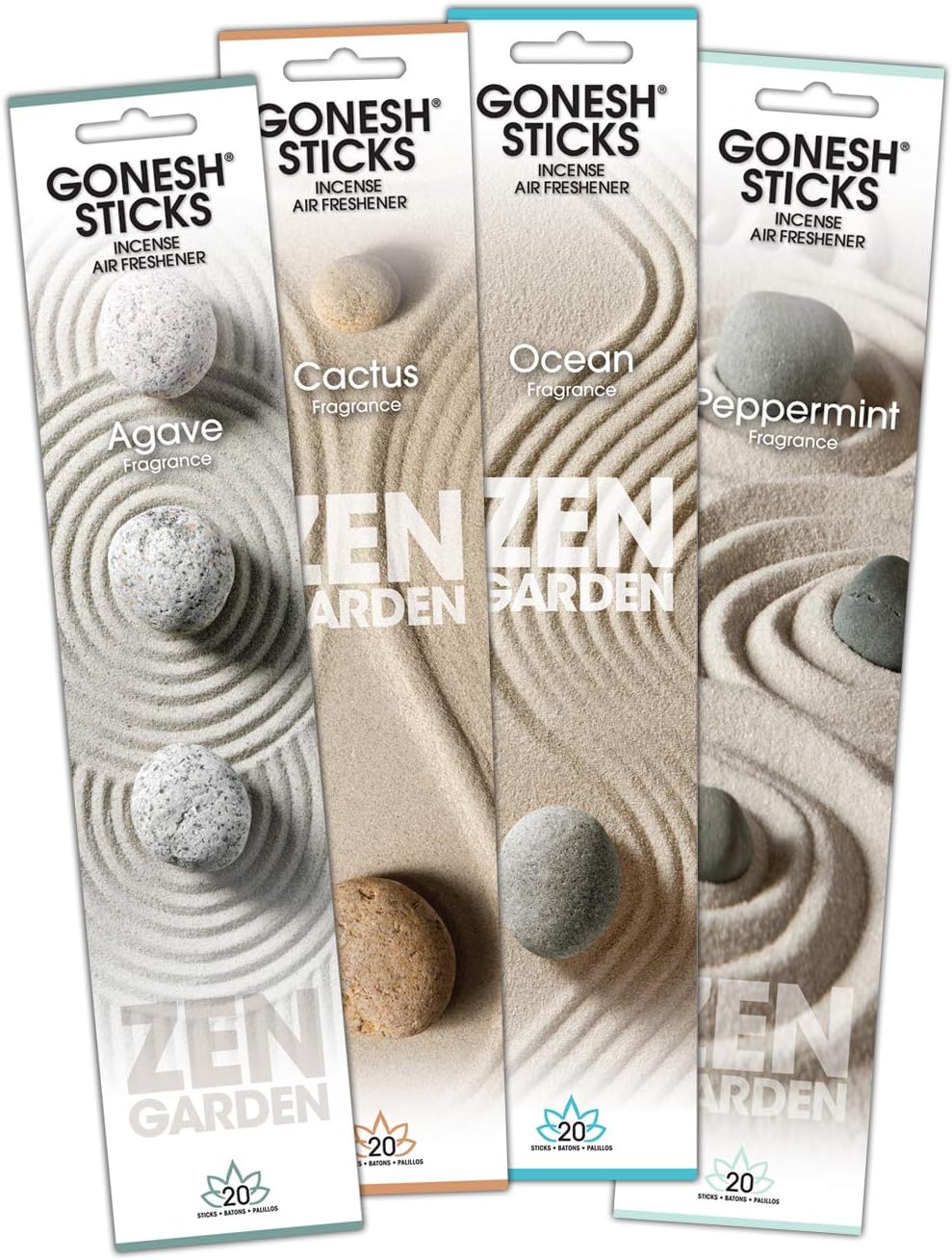 Gonesh Zen Garden 4-Pack Incense Sticks