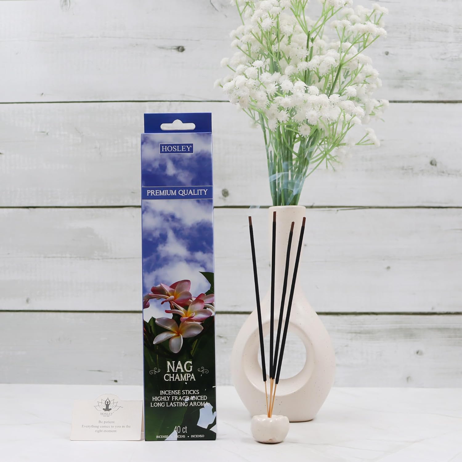 Hosley Nag Champa 240 Incense Sticks Bundle