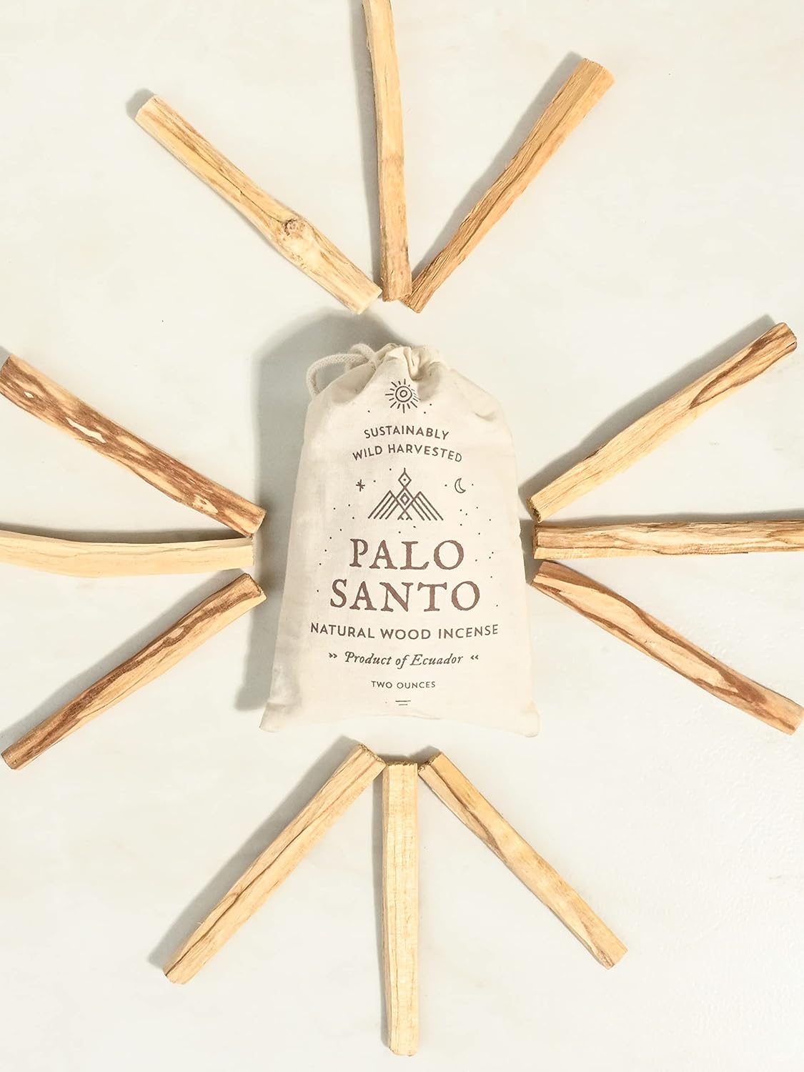 Shamans Market Palo Santo Incense Sticks - 2 oz Bag - Natural Purifying